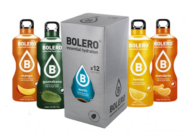 Bolero Drink MIX Yellow Box 12 x 9g - Bolero Drinks